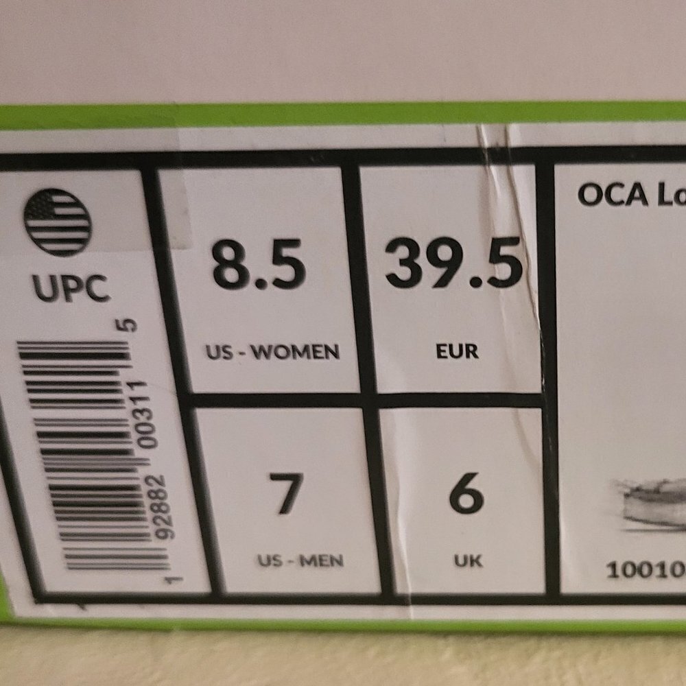 Cariuma OCA low rise ROSE Thread Canvas UNISEX WOMEN 8.5/MEN 7 NIB - Picture 9 of 10